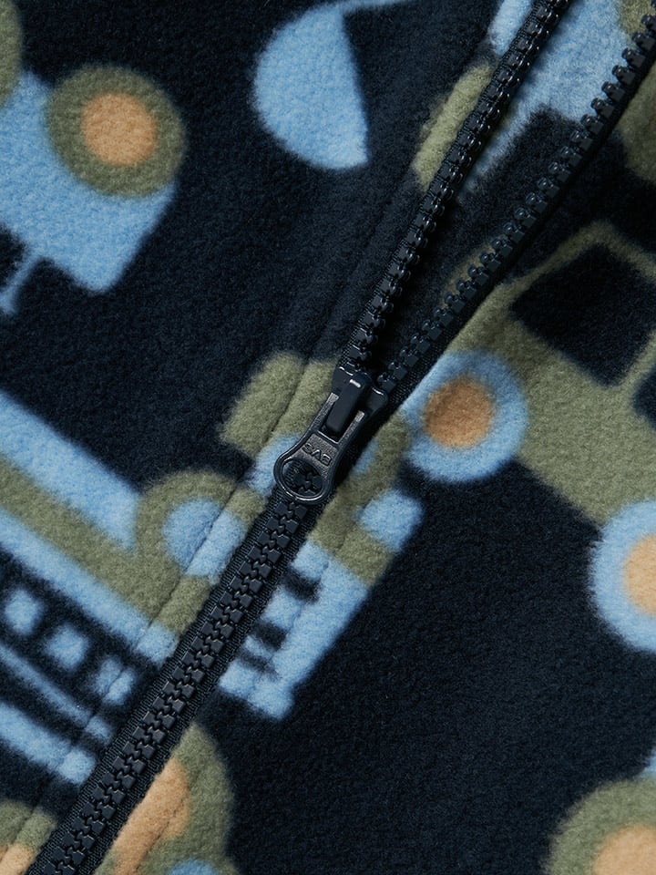 name it Fleece-Overall in Dunkelblau/ Bunt günstig kaufen