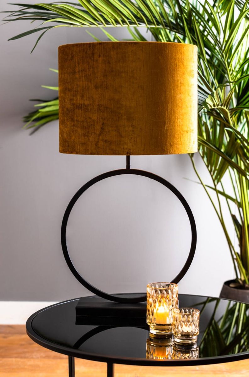 Trendhopper Lampenschirm Gemstone Goldfarben