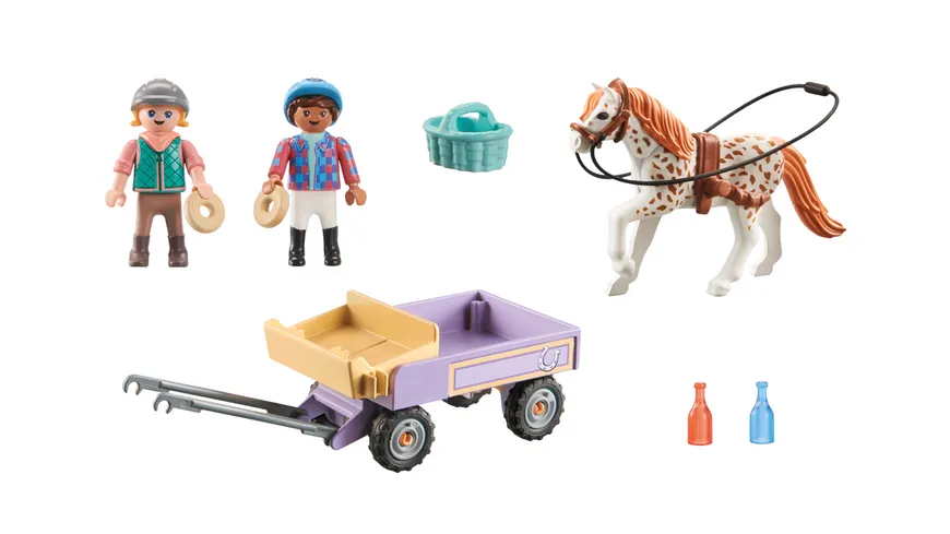 PLAYMOBIL 71496 - Horses of Waterfall - Ponykutsche