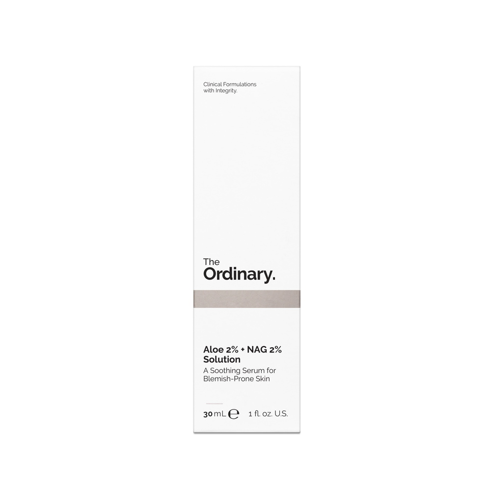 The Ordinary Solution à l'Aloe 2% + NAG 2% Sérum