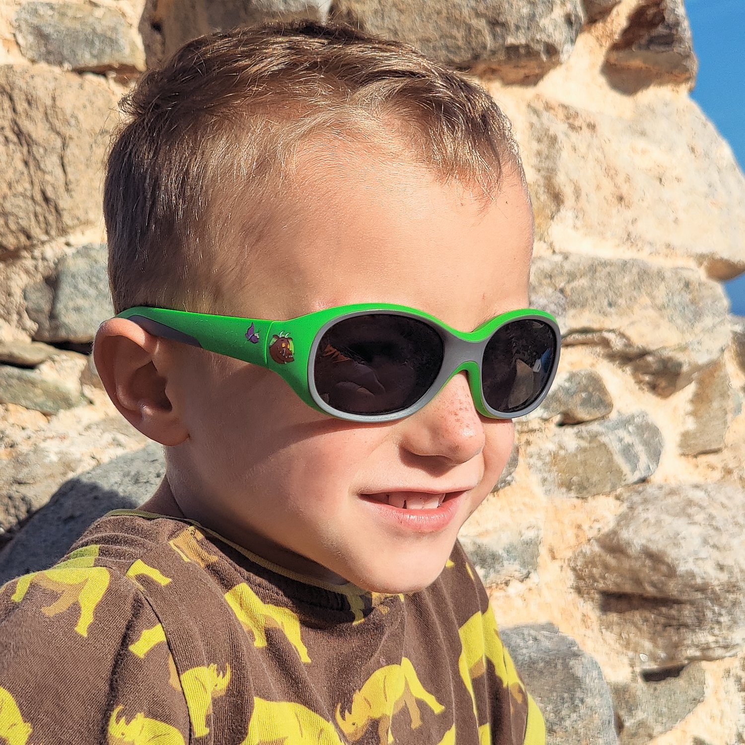 ActiveSol SUNGLASSES Sonnenbrille Kinder, DER GRÜFFELO, 2 - 6 Jahre BPA-frei, UV 400, polarisiert