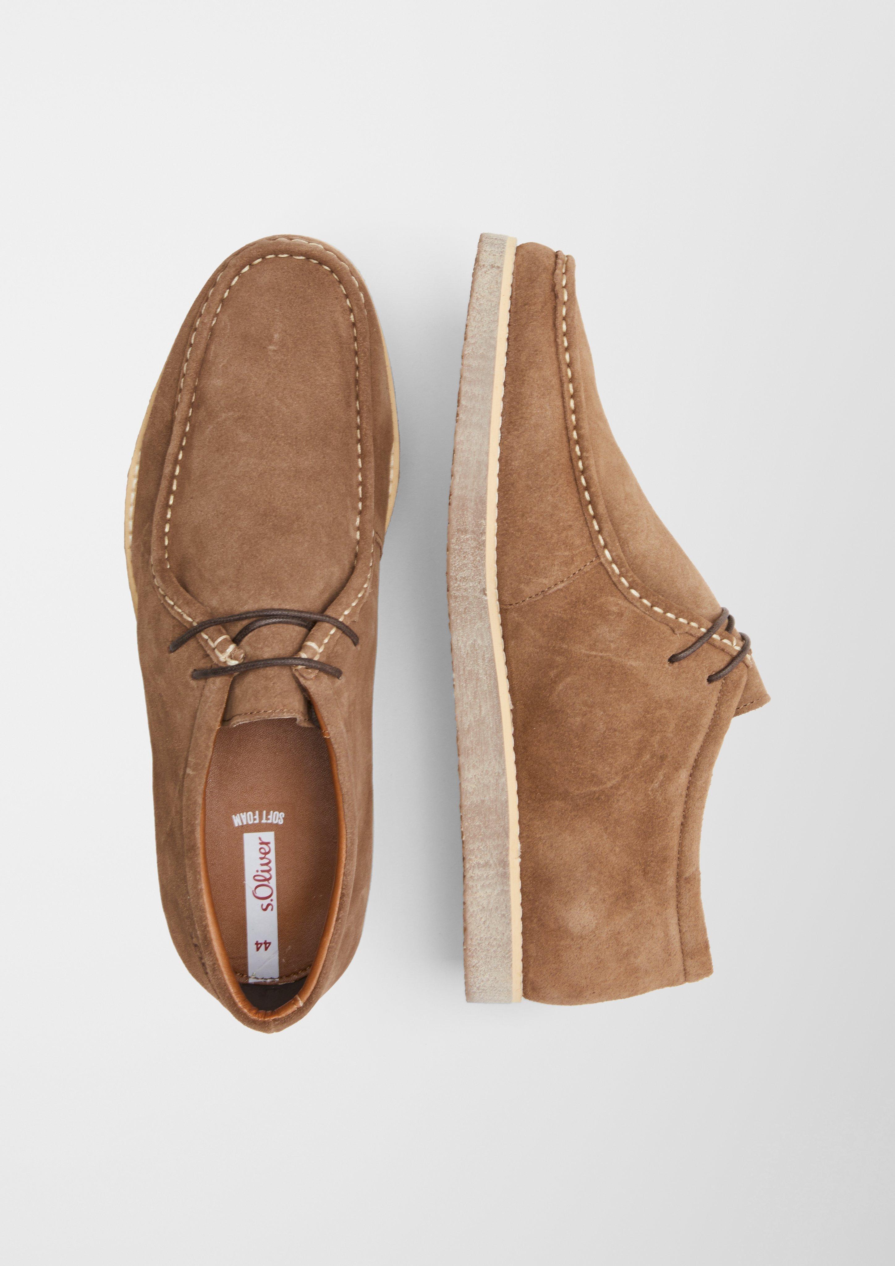 Halbschuh aus Veloursleder  6006615-341