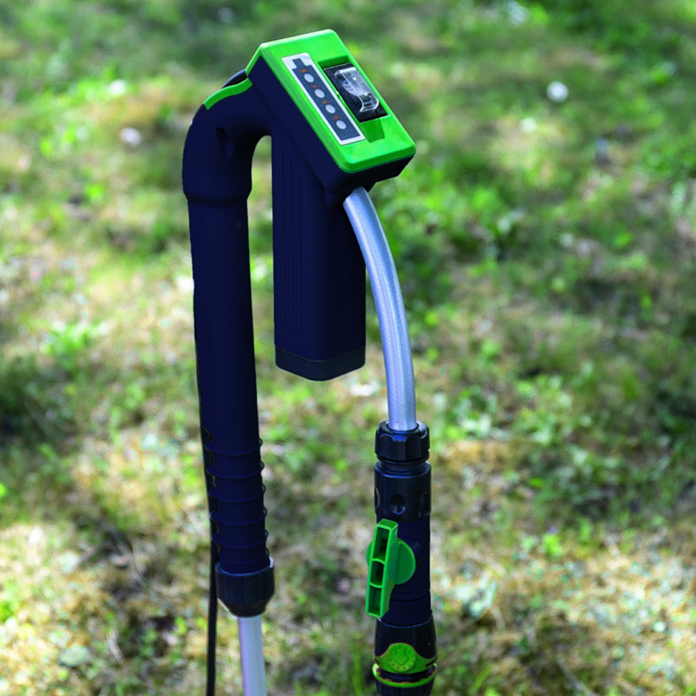Powertec Garden Akku-Regenfasspumpe, 12V inkl. 1 Akku