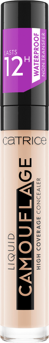 Concealer Liquid High Coverage Waterproof 005 Light Natural, 5 ml
