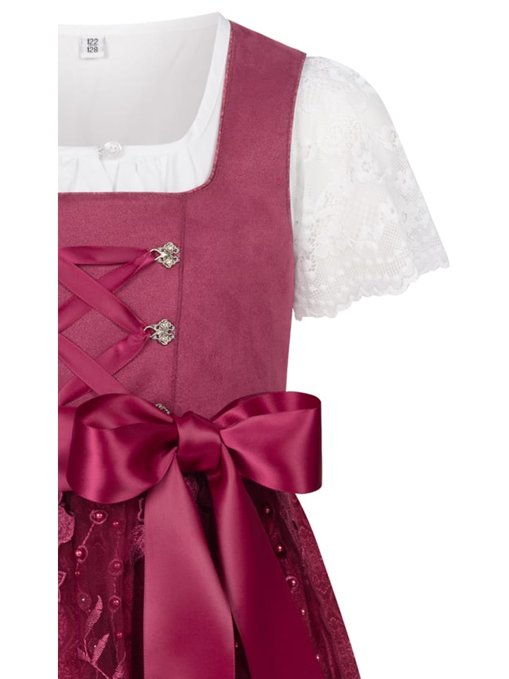 Nübler Kinderdirndl Gundi in Beere günstig kaufen