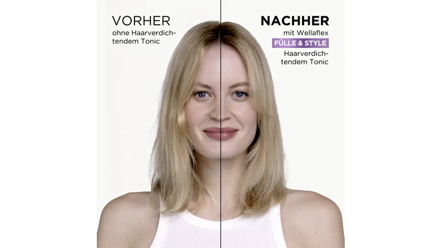 Wellaflex Fülle & Style Haarverdichtendes Tonic Leichter Halt 100 ml