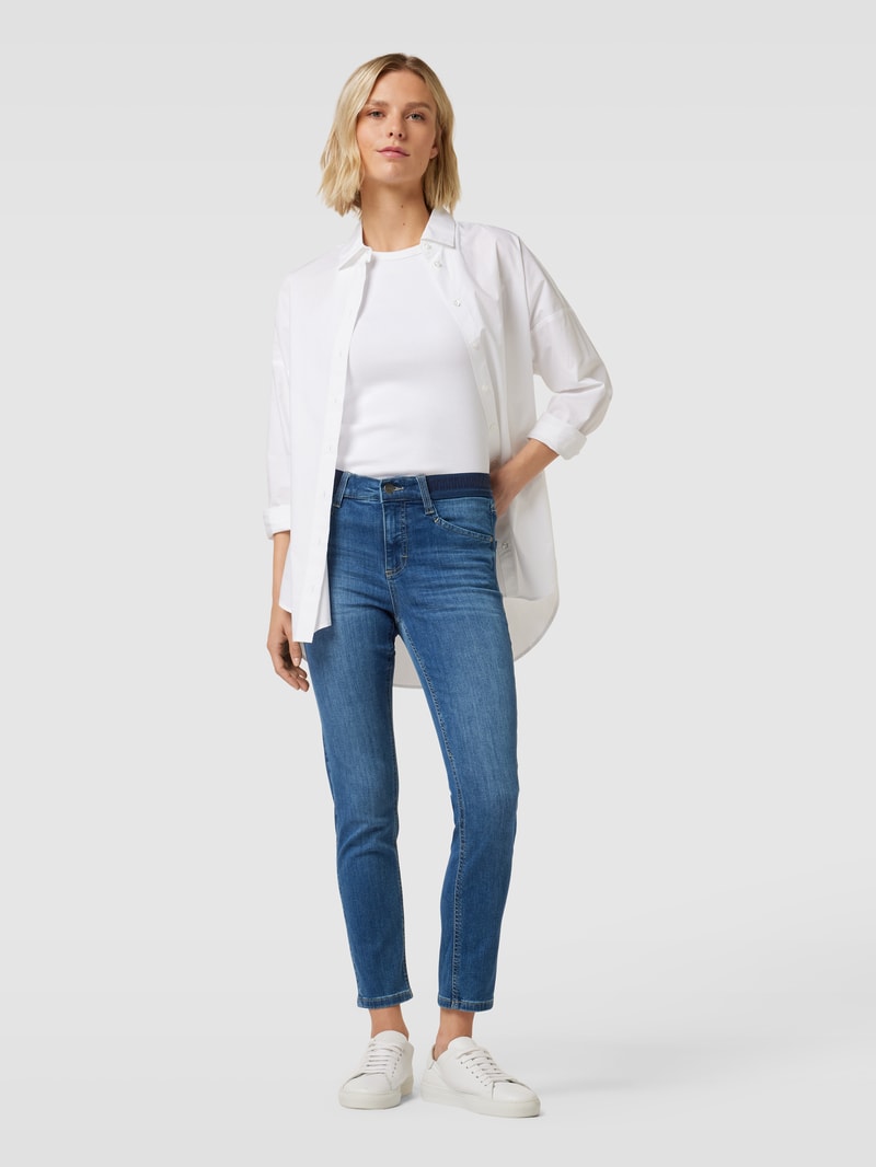 Jeans im 5-Pocket-Design Modell 'ORNELLA' in blau