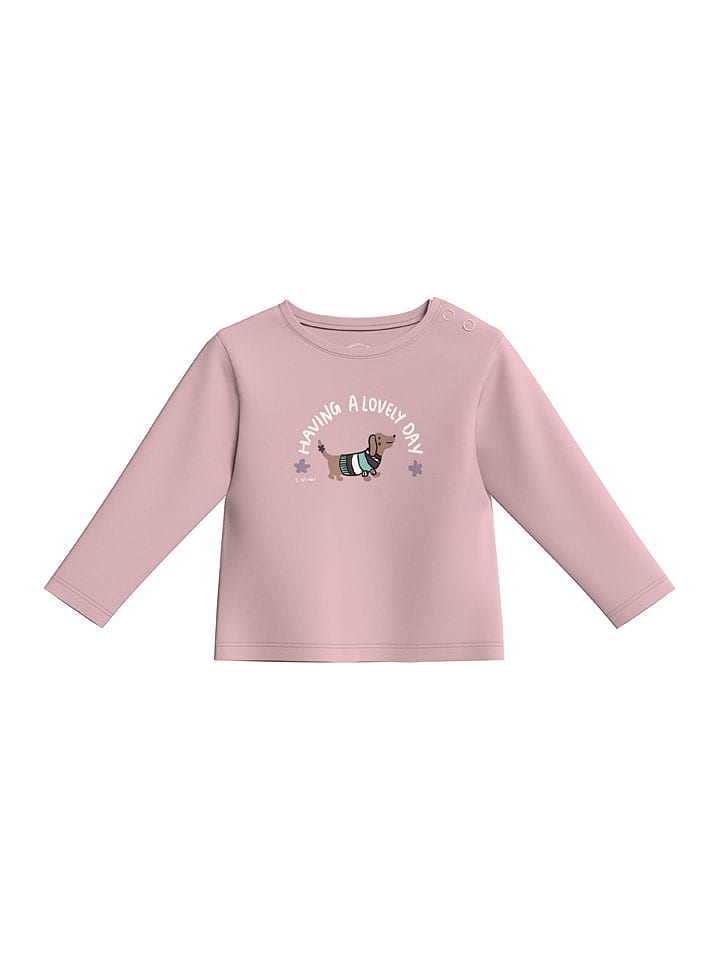 s.Oliver Longsleeve in Rosa günstig kaufen