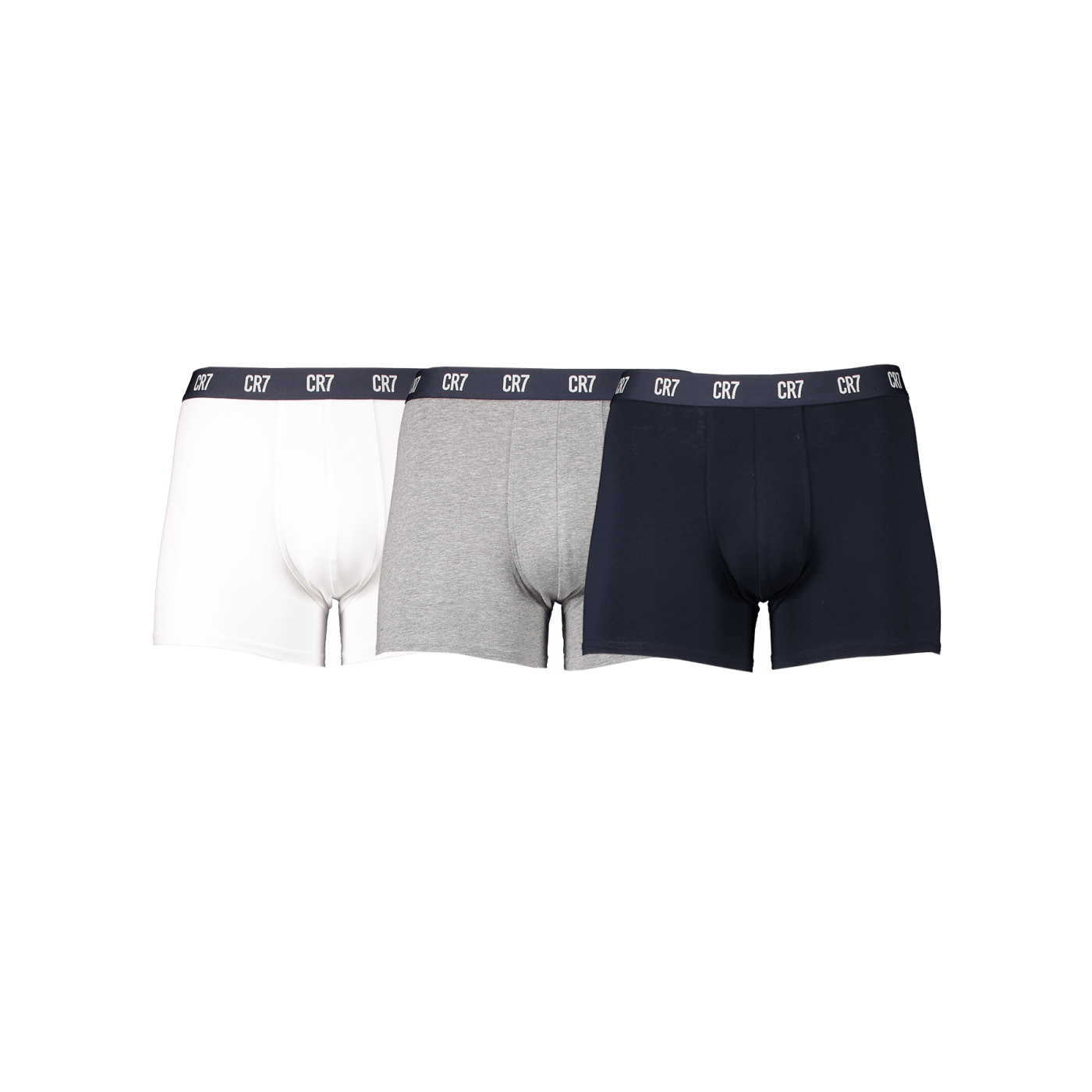 CR7 Basic Trunk Boxershort 3er Pack Grau Weiss