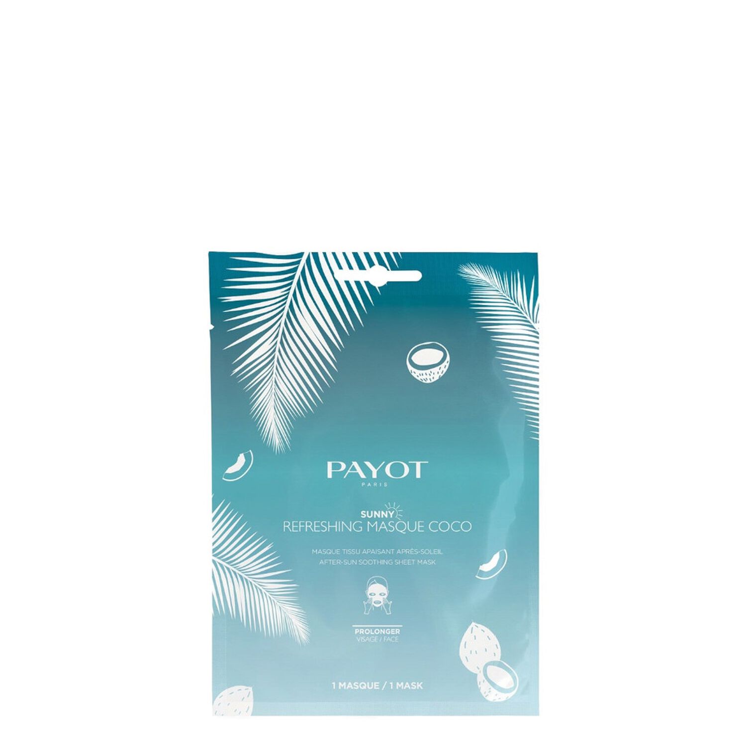 Payot Sunny Refreshing Masque Tissu Coco Après Soleil