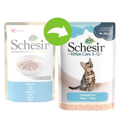 Sparpaket Schesir Katze Jelly Pouch 24 x 85 g