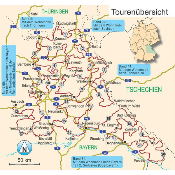 MIT DEM WOHNMOBIL NACH BAYERN - Reiseführer