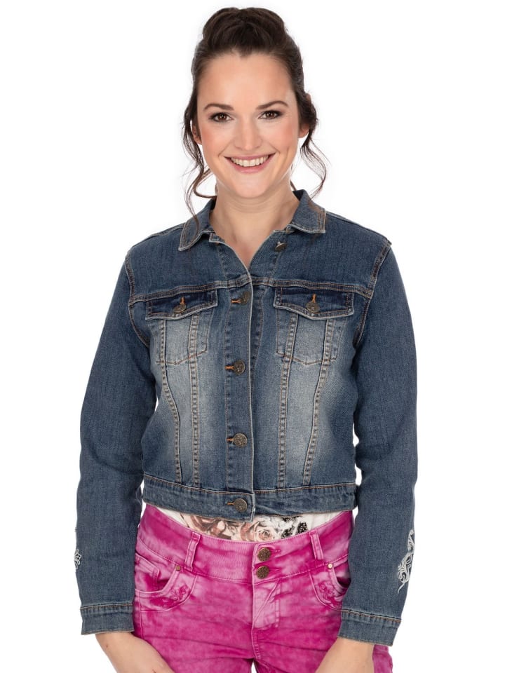 Hangowear Jacke ABBY in denim günstig kaufen