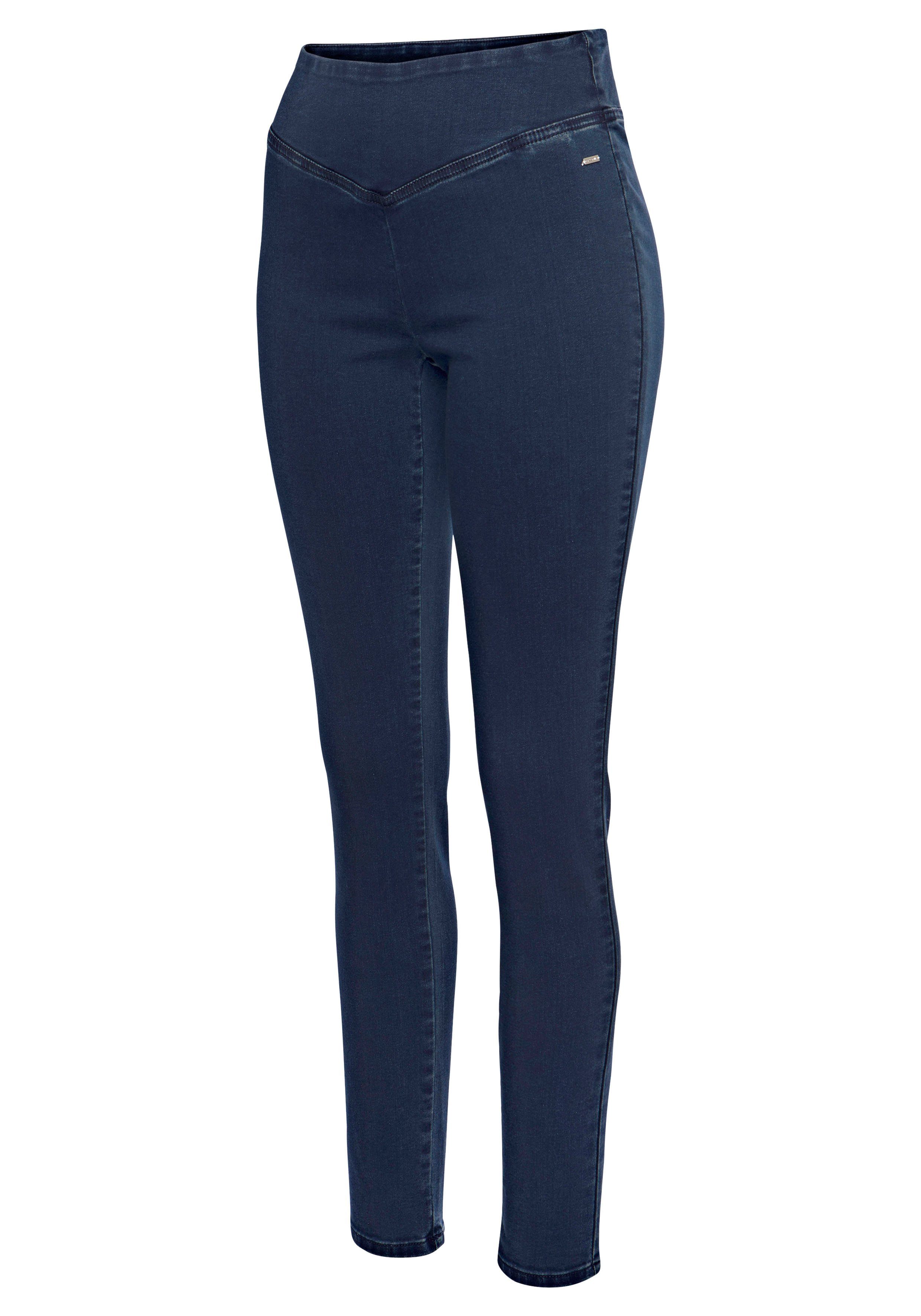 Buffalo Jeggings mit breitem Bund