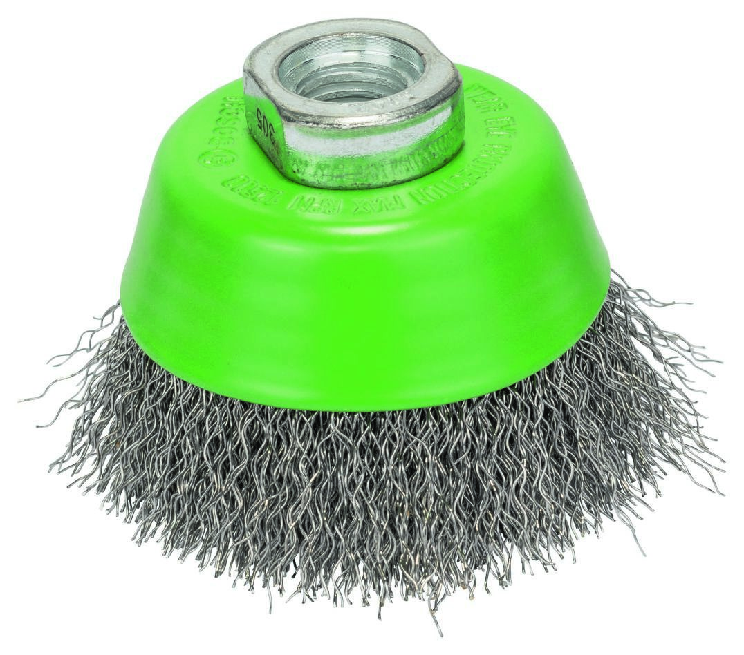 Bosch Blue Zubehör 2608622061 Akku-Bürste 65 mm geriffelter Edelstahl M14