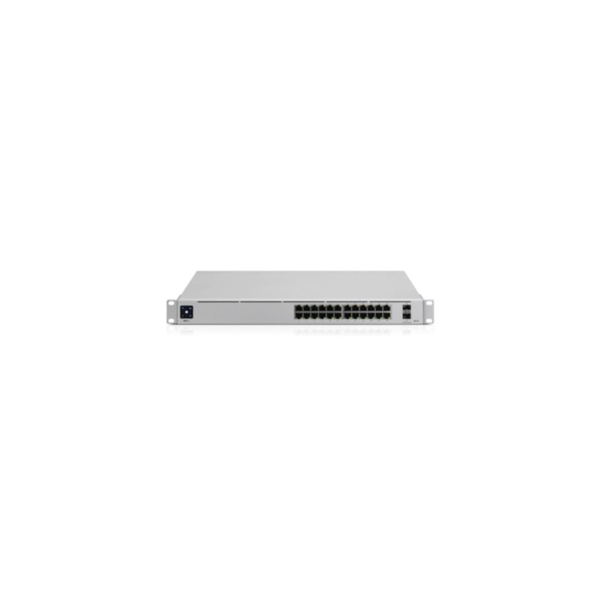 UbiQuiti USW-PRO-24 Netzwerk-Switch (Flusskontrolle,Inter-VLAN Routing,Storm Control)