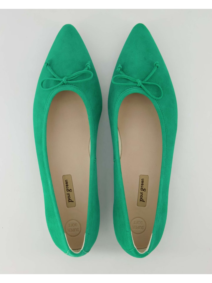 Paul Green Ballerinas in Grün günstig kaufen