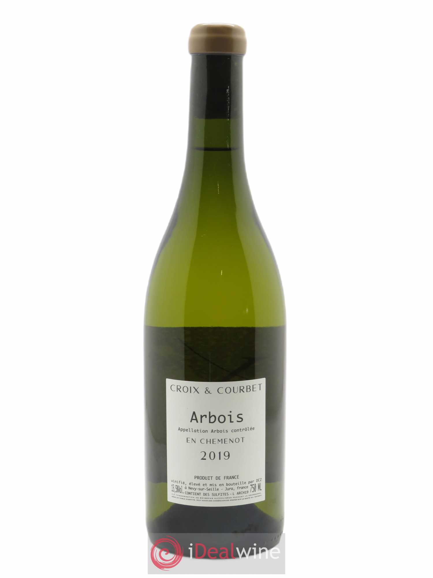 Arbois En Chemenot Croix & Courbet  2019 - Lot de 1 Bouteille