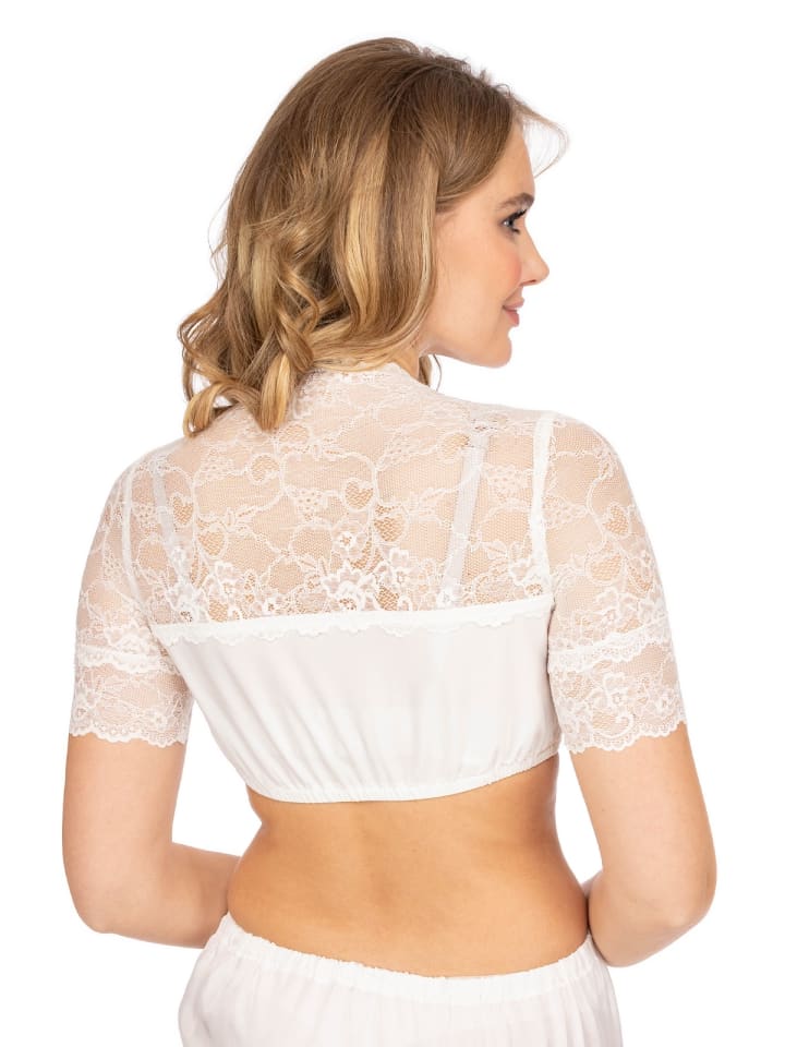 MarJo Dirndlbluse EIZA-FINJA in weiß günstig kaufen