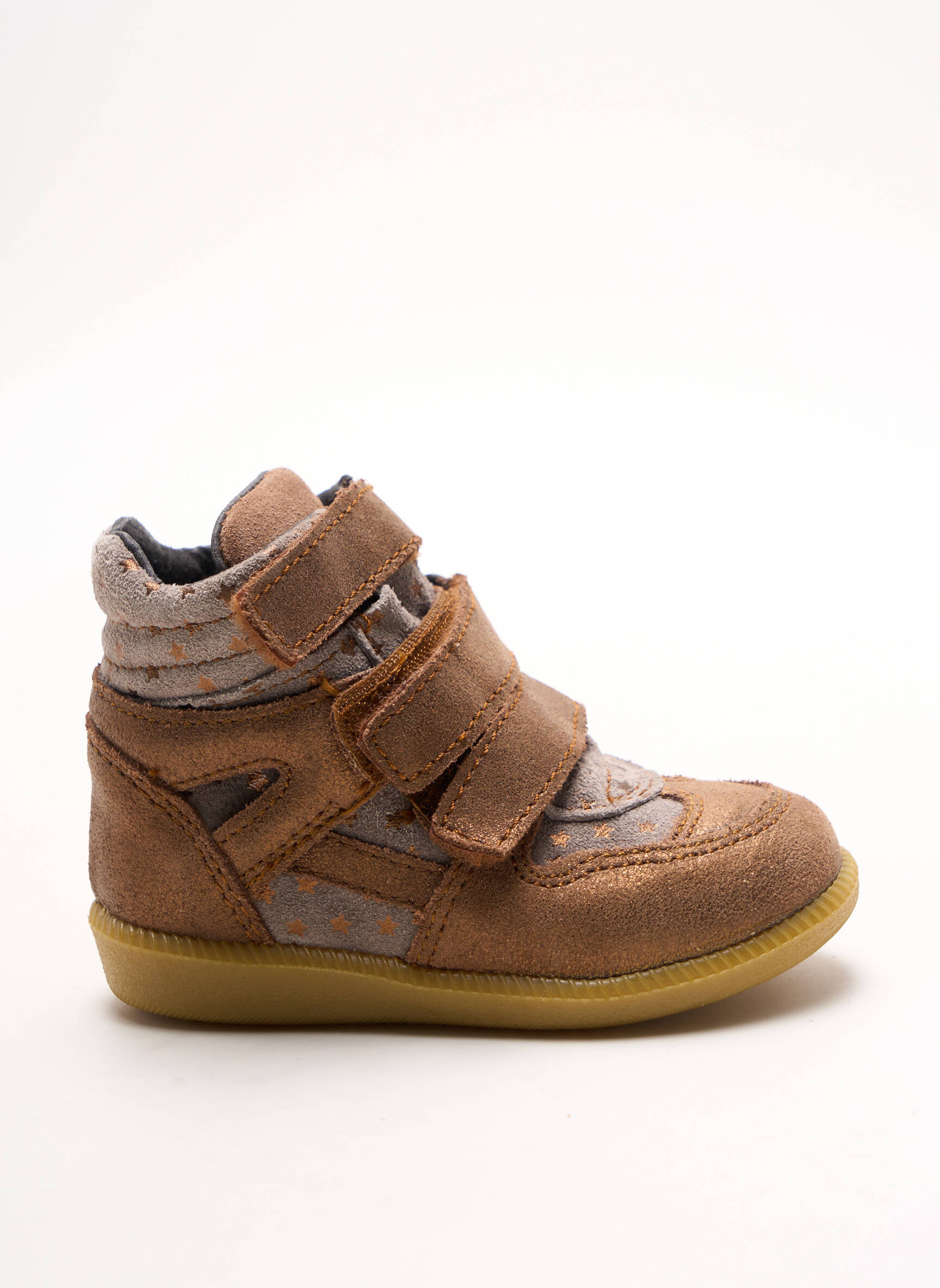 Acebos Baskets Fille couleur marron