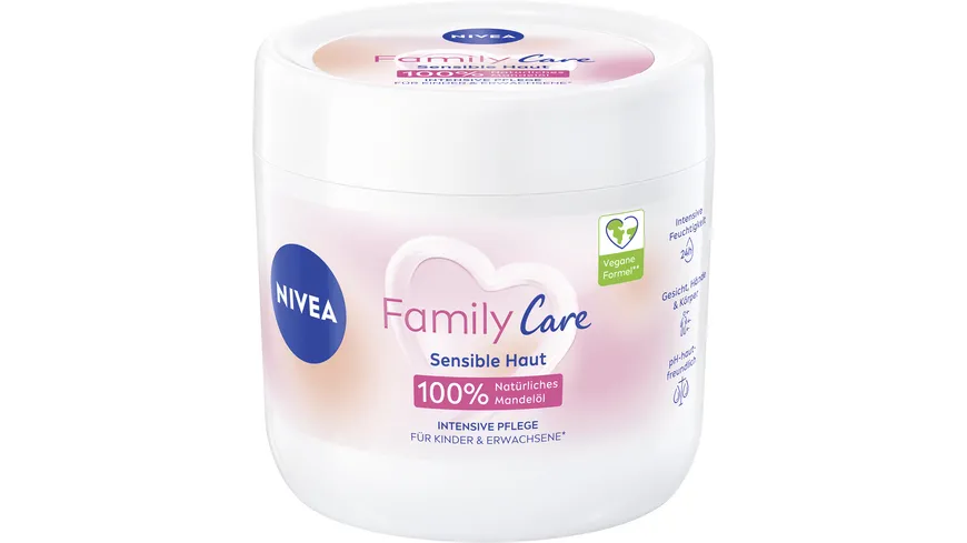 NIVEA Creme Family Care sensible Haut intensive Pflege 450 ml