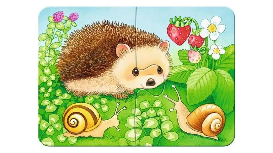 Ravensburger Puzzle - my first Puzzle - Süße Gartenbewohner, 8 Teile