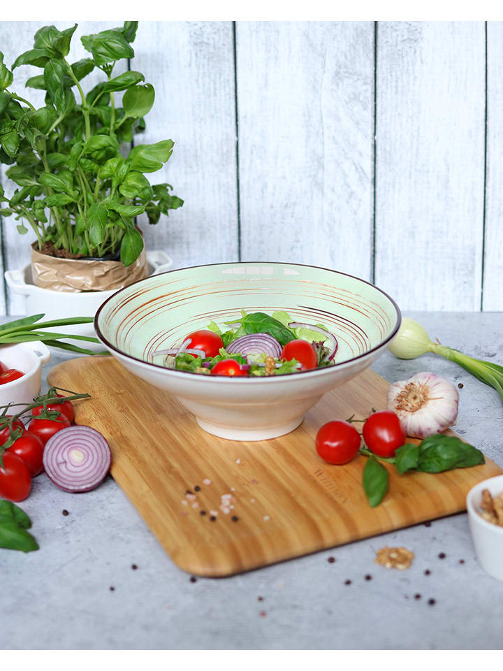 Wilmax 3er-Set: Salatschüsseln in Grün - Ø 22,5 cm günstig kaufen onesize