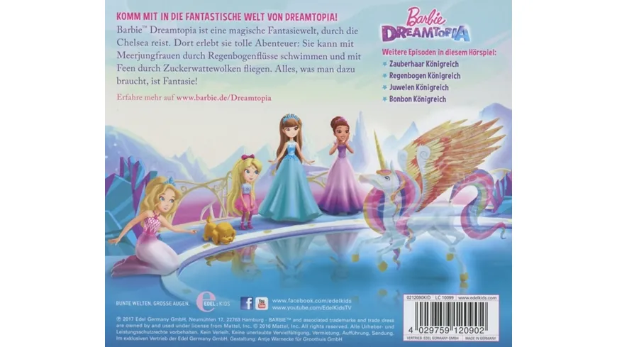Barbie Dreamtopia-Das Original-Hörspiel z.Film