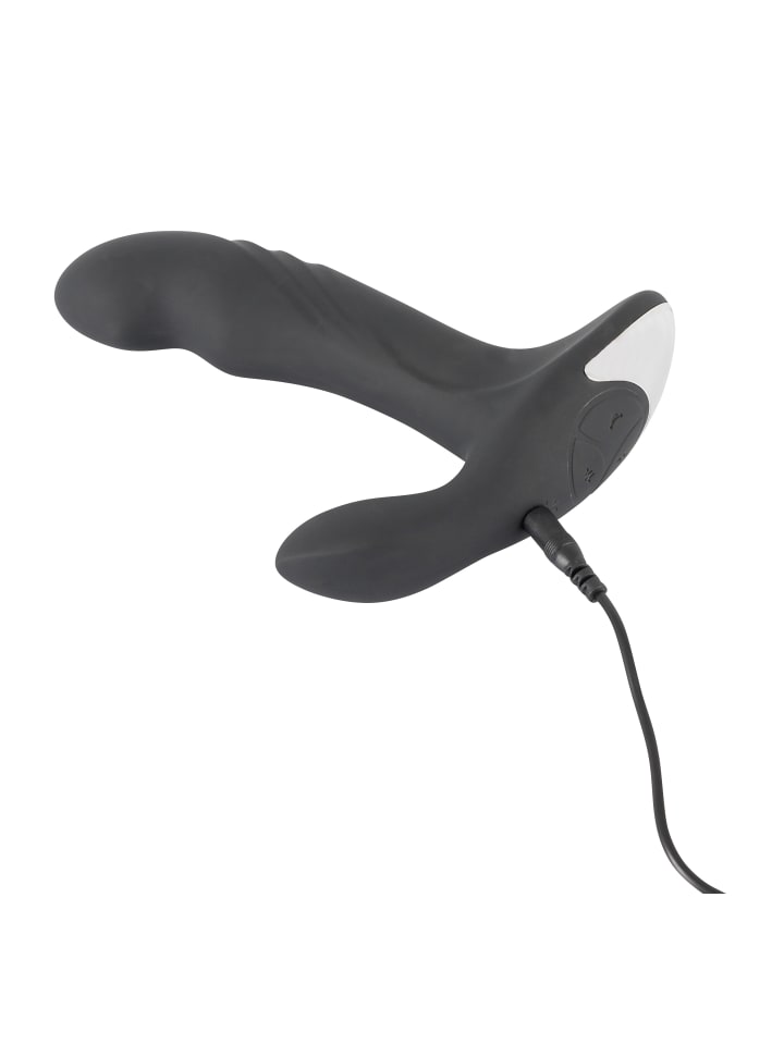 Rebel Prostata-Vibrator Rebel Plug mit Perineumreizer in schwarz günstig kaufen 16,5 cm