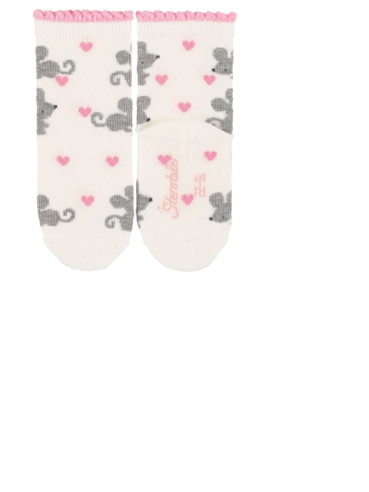 Sterntaler Socken 3er-Pack Katze in hellgrau mel. günstig kaufen
