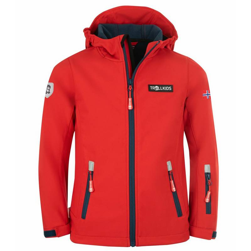 Trollkids Oslofjord Softshelljacke Kinder
