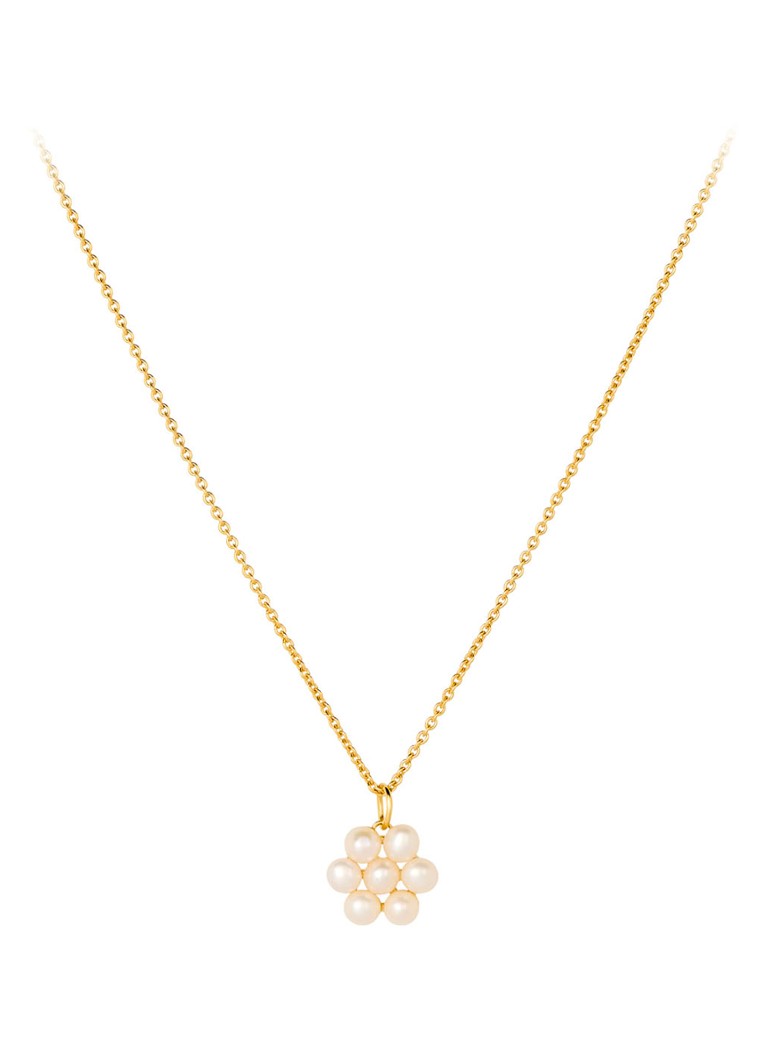 Pernille Corydon Ocean Bloom necklace gold plated