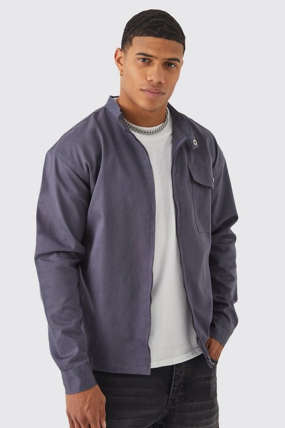 Kastiges Twill Overshirt