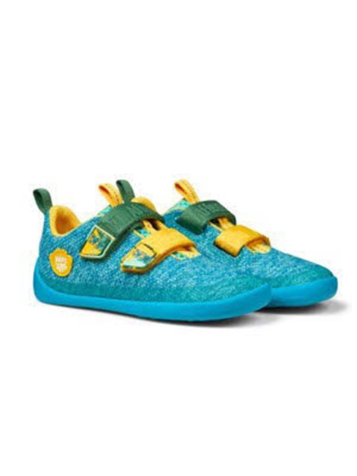 Affenzahn Mädchen Halbschuhe Halbschuh Knit Happy Kreativ Bär in Blau günstig kaufen
