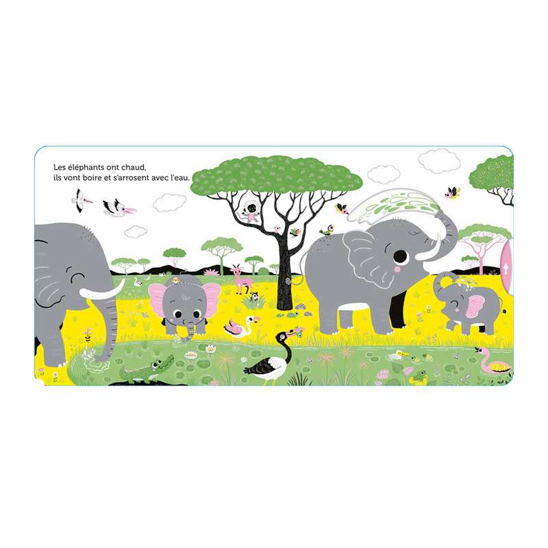 Livre Promenade dans la savane - Nathan Jeunesse