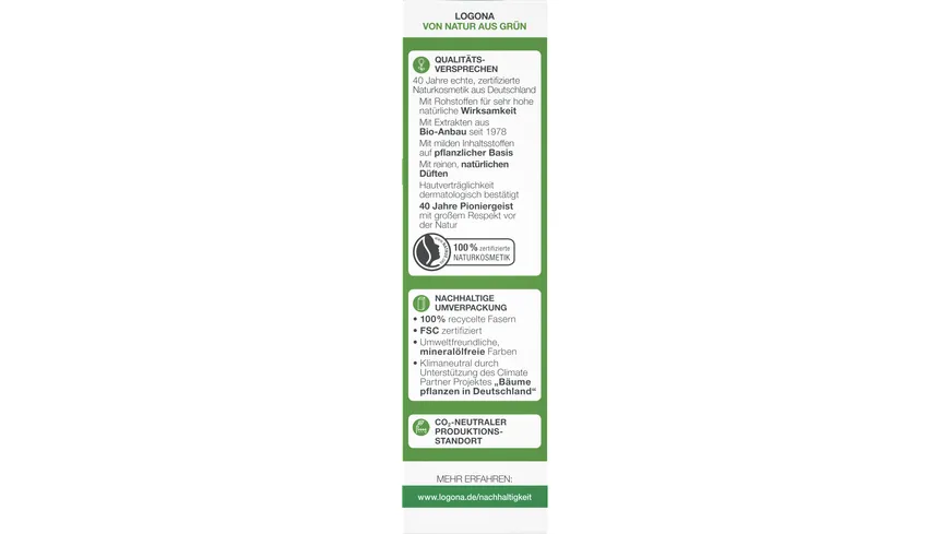 LOGONA PURIFY Mattierendes Feuchtigkeitsfluid Bio-Minze & Salicylsäure aus der Weidenrinde 30 ml