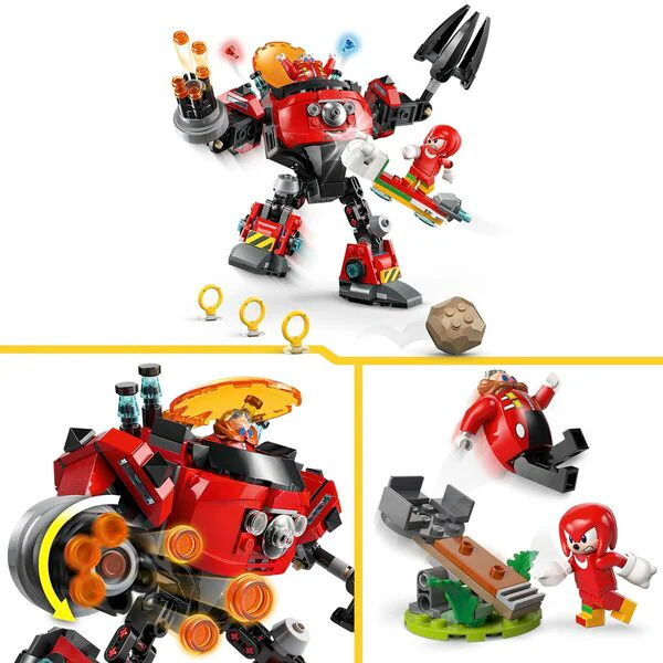 LEGO Sonic the Hedgehog 77005 Knuckles Dr. Eggman Mecha ellen