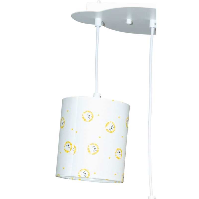 Suspension trio Pluche et pompon