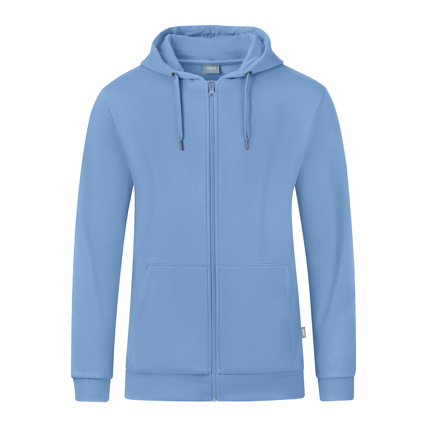 JAKO Organic Kapuzenjacke Blau F460