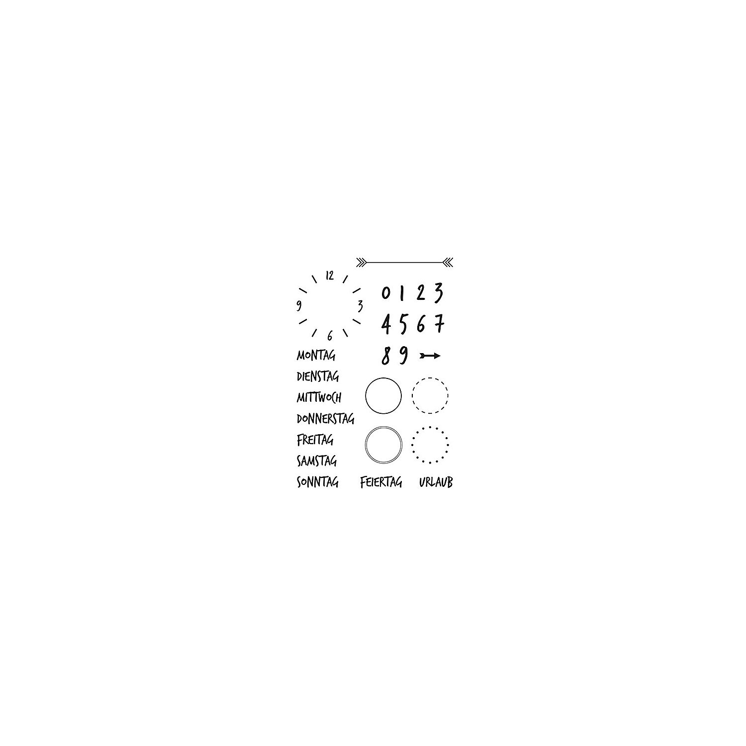 Clear Stempel-Set 