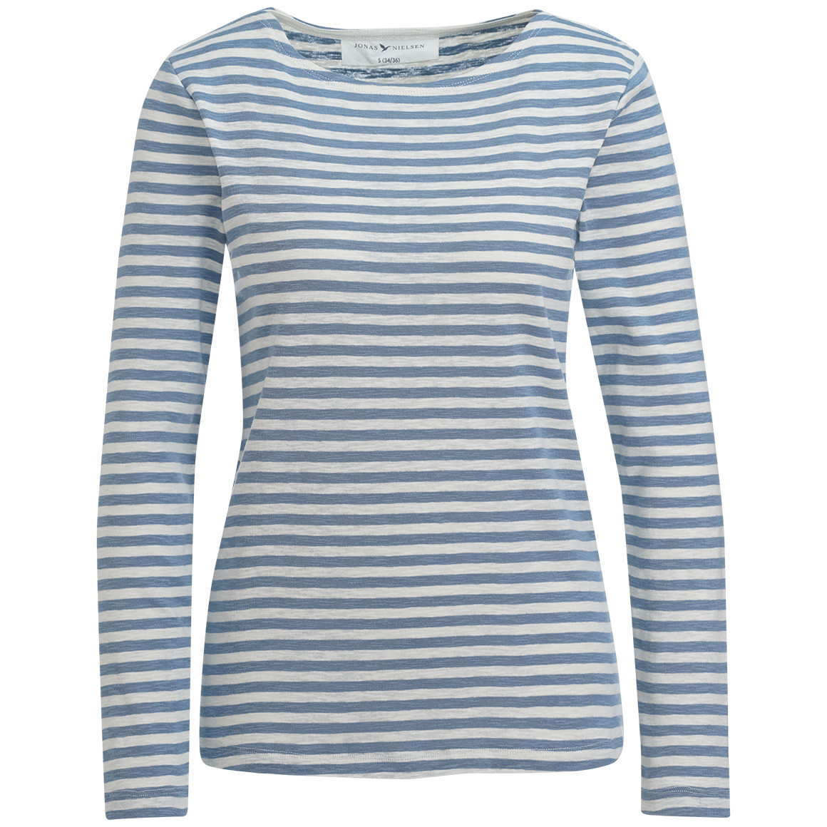 Damen Langarmshirt im Streifen-Dessin
