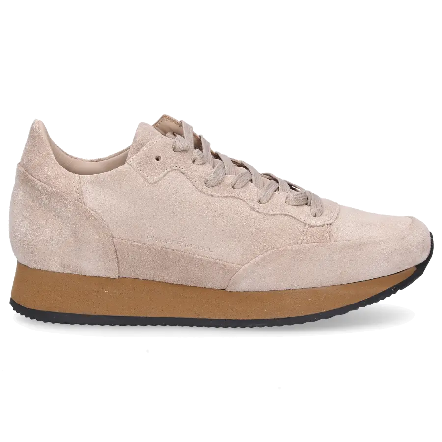Philippe Model - Sneaker low TROPEZ Logo beige - beige
