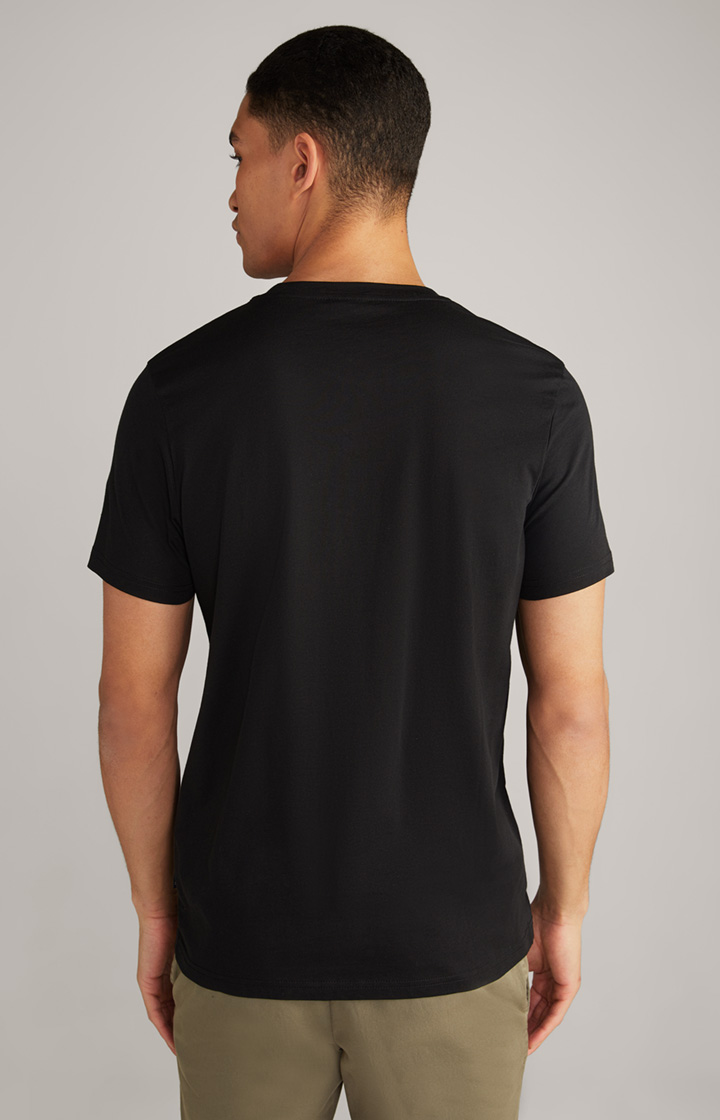 T-Shirt Alerio in Schwarz