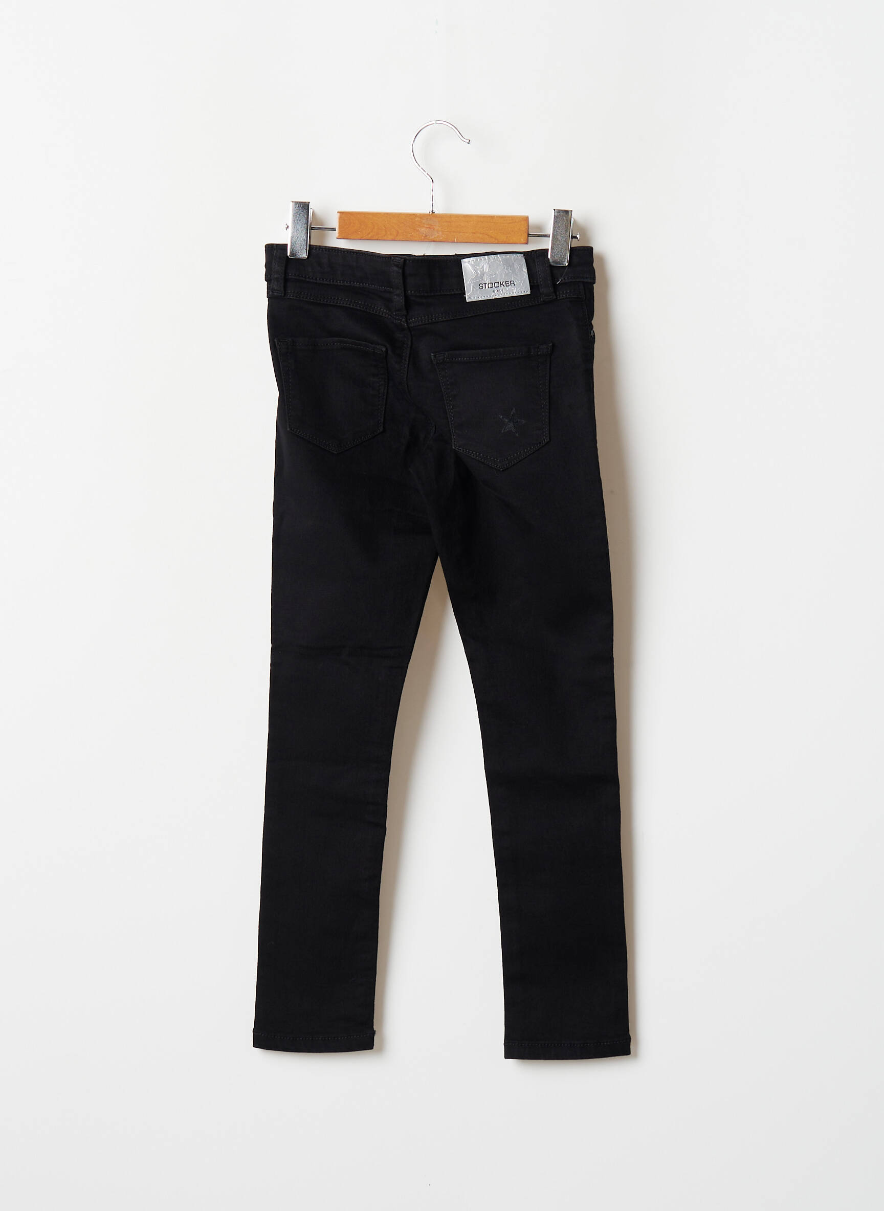 Stooker Jeans Coupe Slim Fille couleur noir