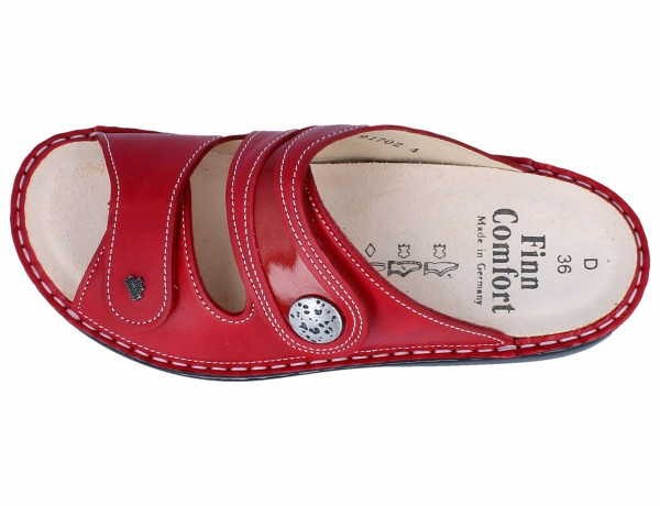 FINN COMFORT Pantoletten rot