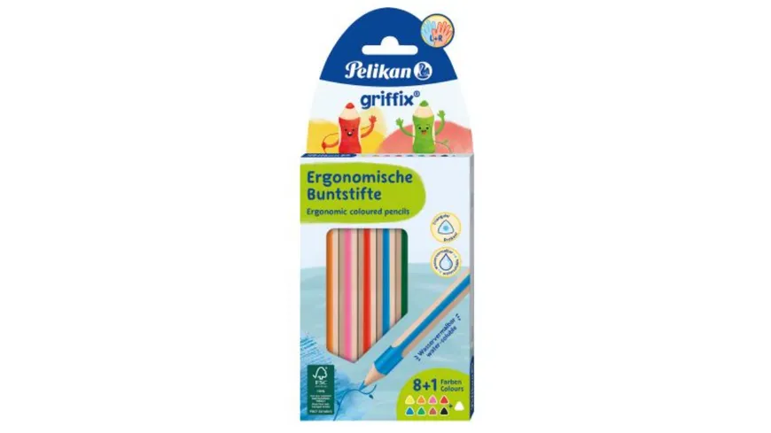 Pelikan griffix Buntstifte 9er Etui