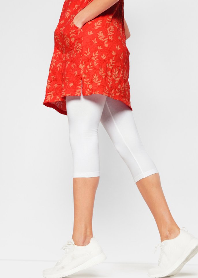 Kleid und Capri-Leggings (2-tlg.Set)