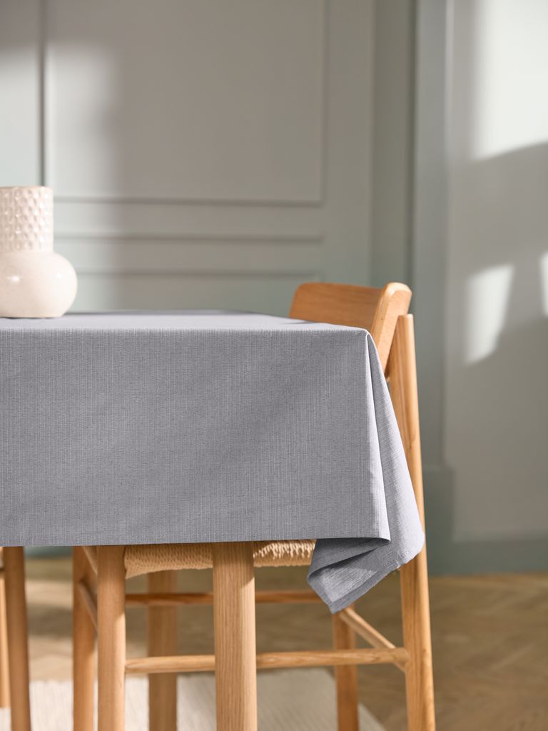 Toalha de mesa AGERMYNTE 140x240 cinza