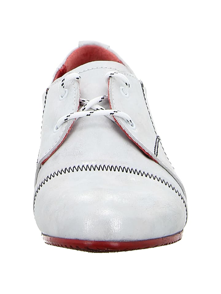 SIMEN Schnürschuhe in silber günstig kaufen