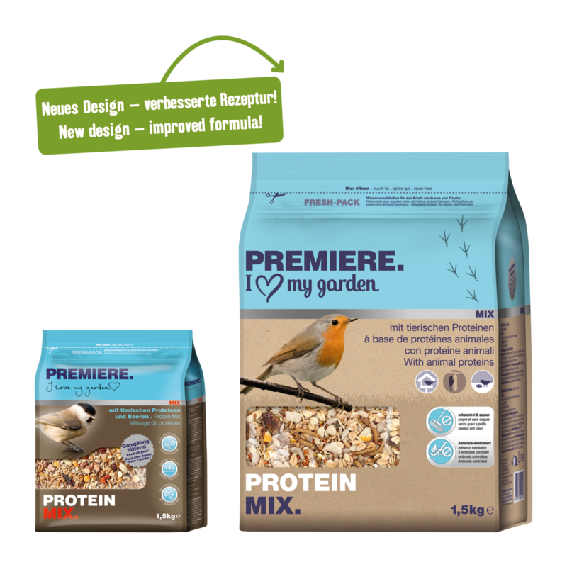 PREMIERE Wildvogelfutter PREMIERE Protein-Mix 1,5kg